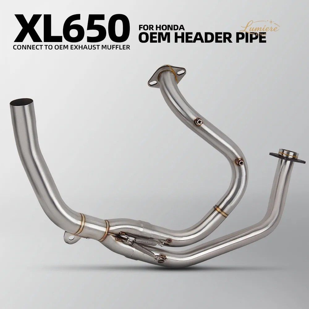 XL400V エキゾーストマニホールド ホンダ XL650V トランサルプ XL600V トランサルプ 600V/400V オートバイ用エキゾーストキット ヘッダー