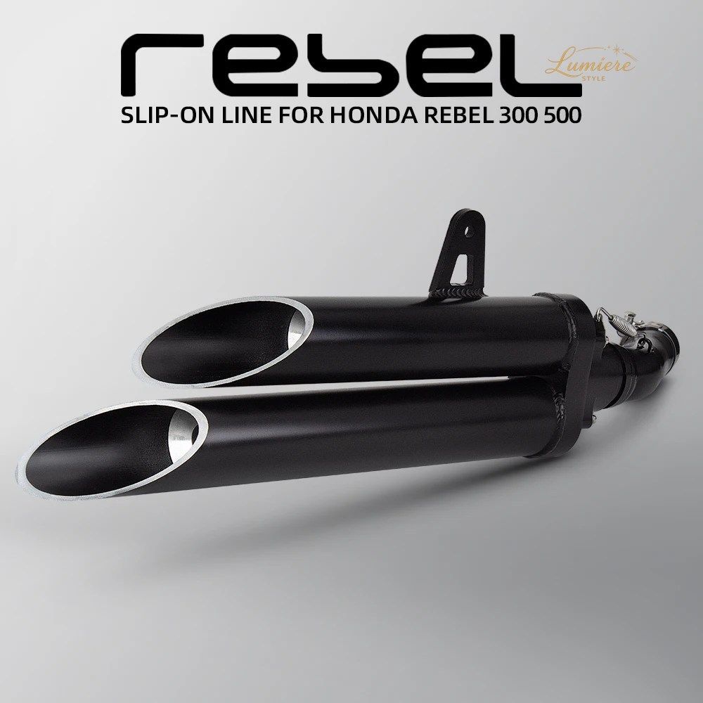REBEL エキゾーストマフラー ホンダ CMX250 CMX300 CMX500 REBEL 250/300/500 S E-CLUTCH オートバイ用エキゾーストキット レトロバイクチ 21,428円