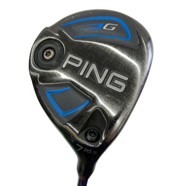 【中古】 ピン G 7W フェアウェイウッド FW ATTAS G7 6 (フレックスS) メンズ 男性用 右利き 右用 Cランク ゴルフクラブ