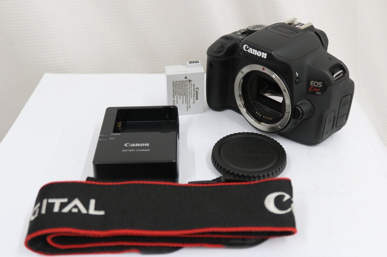 【美品 返品保証】 【シャッター3292回】キャノン Canon EOS Kiss X6i デジタル一眼 e13821