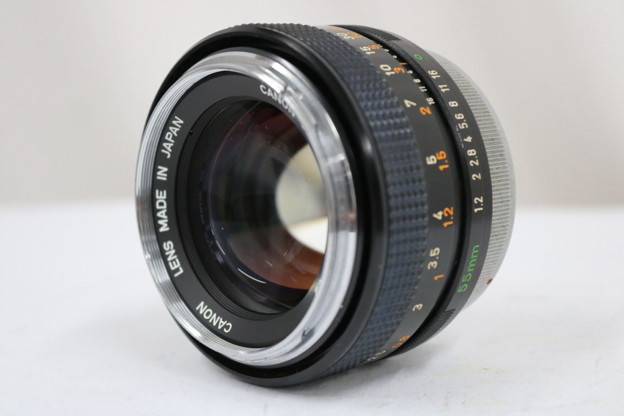 【返品保証】 キャノン Canon FD 55mm F1.2 Oマーク レンズ e13852