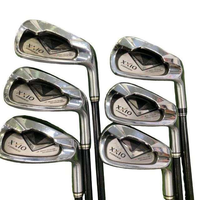 【中古】 ダンロップ XXIO FORGED(2013) 6S アイアンセット IR XXIO MX4000(アイアン) (フレックスS) メンズ 男性用 右利き 右用 Cランク ゴルフクラブ