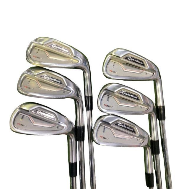 【中古】 テーラーメイド RSi 2 6S アイアンセット IR KBS C-TAPER 90 PLUS (フレックスR) メンズ 男性用 右利き 右用 Cランク ゴルフクラブ