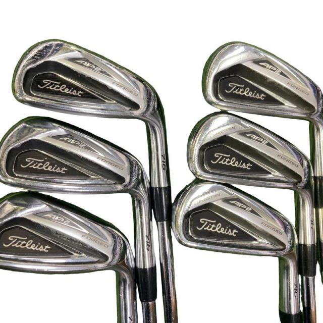 【中古】 タイトリスト Titleist AP2 716 6S アイアンセット IR Dynamic Gold AMT (フレックスS) メンズ 男性用 右利き 右用 Cランク ゴルフクラブ