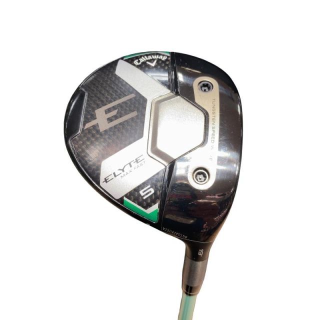 【中古】 キャロウェイ ELYTE MAX FAST 5W レディース フェアウェイウッド FW LIN-Q GREEN 40 for CW(ELYTE FW) (フレックスA) レディース 女性用 右利き 右用 Cランク ゴルフクラブ