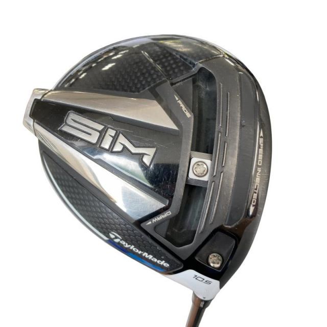 【中古】 テーラーメイド SIM 10.5° ドライバー DR リシャフト (フレックスその他) メンズ 男性用 右利き 右用 Cランク ゴルフクラブ