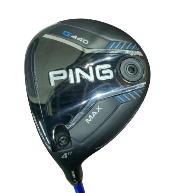 【中古】 ピン G440 MAX 4W レフティ フェアウェイウッド FW ALTA J CB BLUE(FW) (フレックスS) メンズ 男性用 左利き レフティ 左用 Cランク ゴルフクラブ