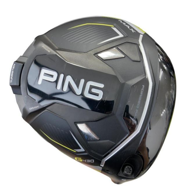 【中古】 ピン G430 MAX 9° ドライバー DR 純正特注シャフト (フレックスR) メンズ 男性用 右利き 右用 Cランク ゴルフクラブ