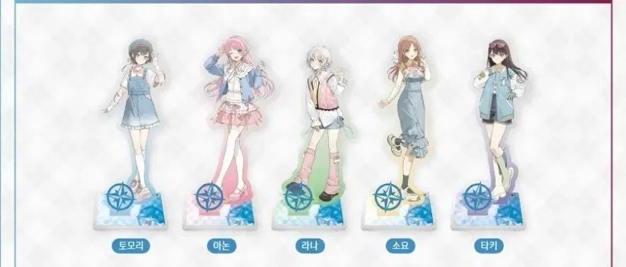 MEGABOX 木洞 BanG Dream! コラボカフェ MY アーククリルスタンド 全種