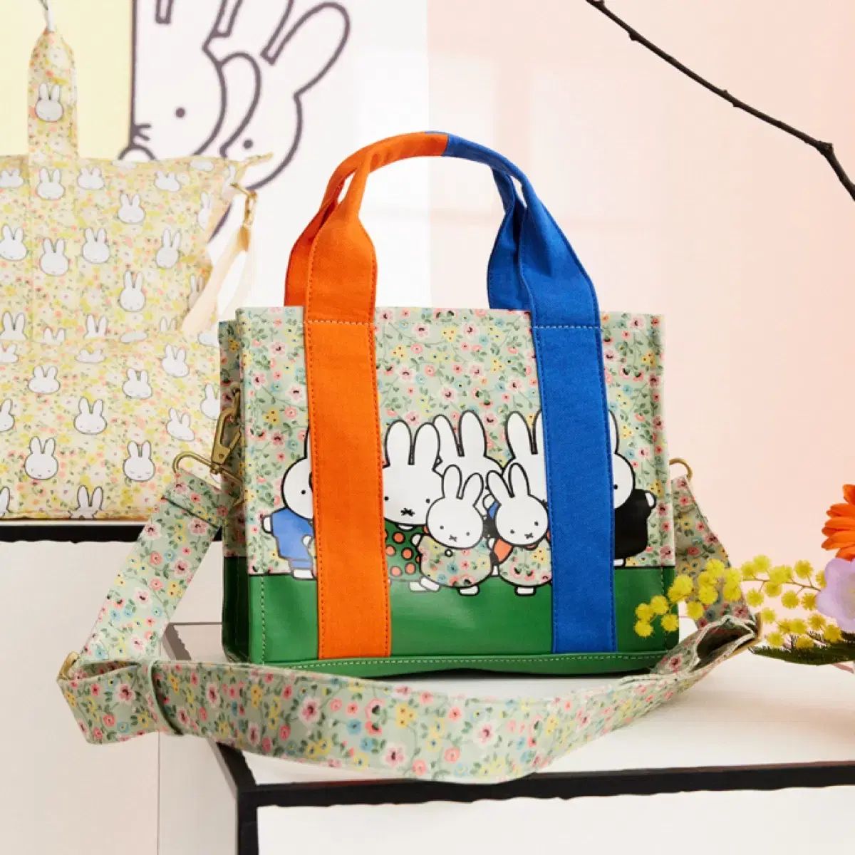 未開封) Cathkidston(キャスキッドソン) 限定モデル ミッフィー クロスバック バッグ