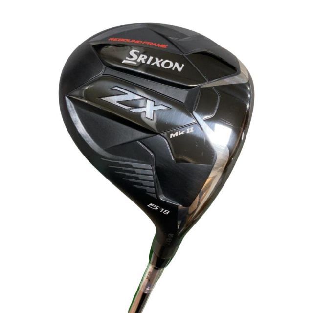 【中古】 ダンロップ SRIXON ZX Mk II 5W フェアウェイウッド FW 純正特注シャフト (フレックスS) メンズ 男性用 右利き 右用 Cランク ゴルフクラブ