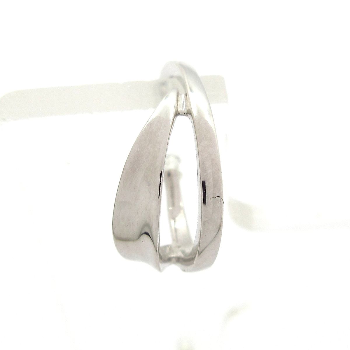 STAR JEWELRY(スタージュエリー) イヤリング美品 - 2JE0121 K10WG イヤーカフ（片側）