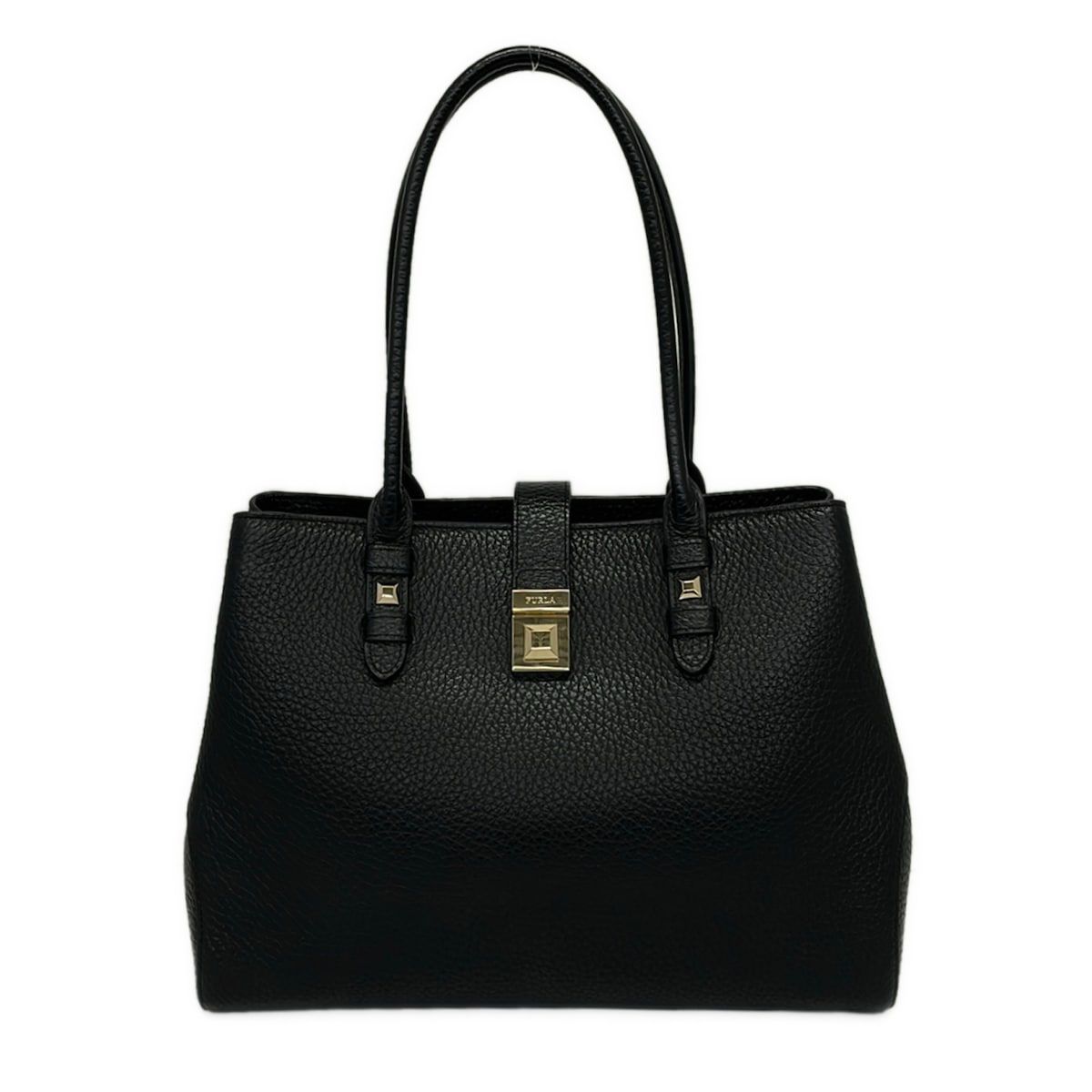 FURLA(フルラ) トートバッグ ジョアン 黒 レザー