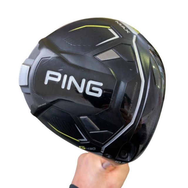 【中古】 ピン G430 MAX 10.5° ドライバー DR 純正特注シャフト (フレックスS) メンズ 男性用 右利き 右用 Cランク ゴルフクラブ