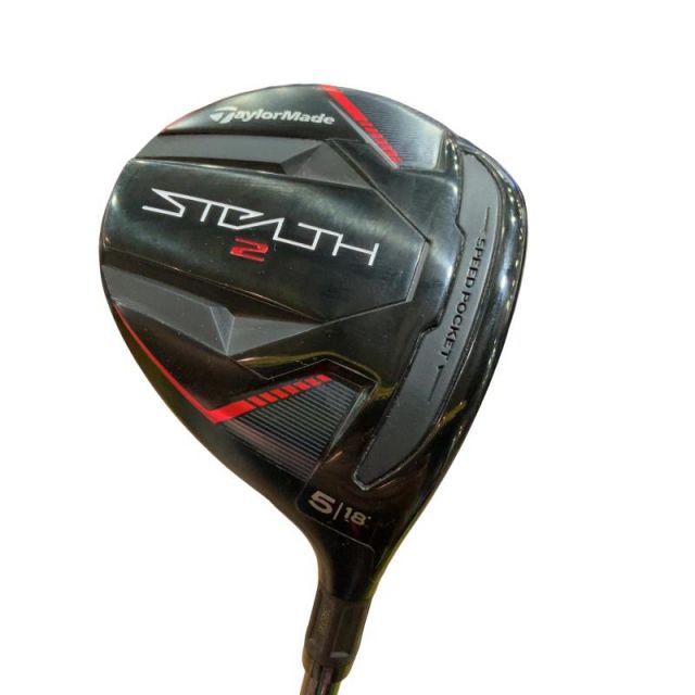 【中古】 テーラーメイド STEALTH2 5W フェアウェイウッド FW TENSEI RED TM50(STEALTH FW) (フレックスSR) メンズ 男性用 右利き 右用 Cランク ゴルフクラブ