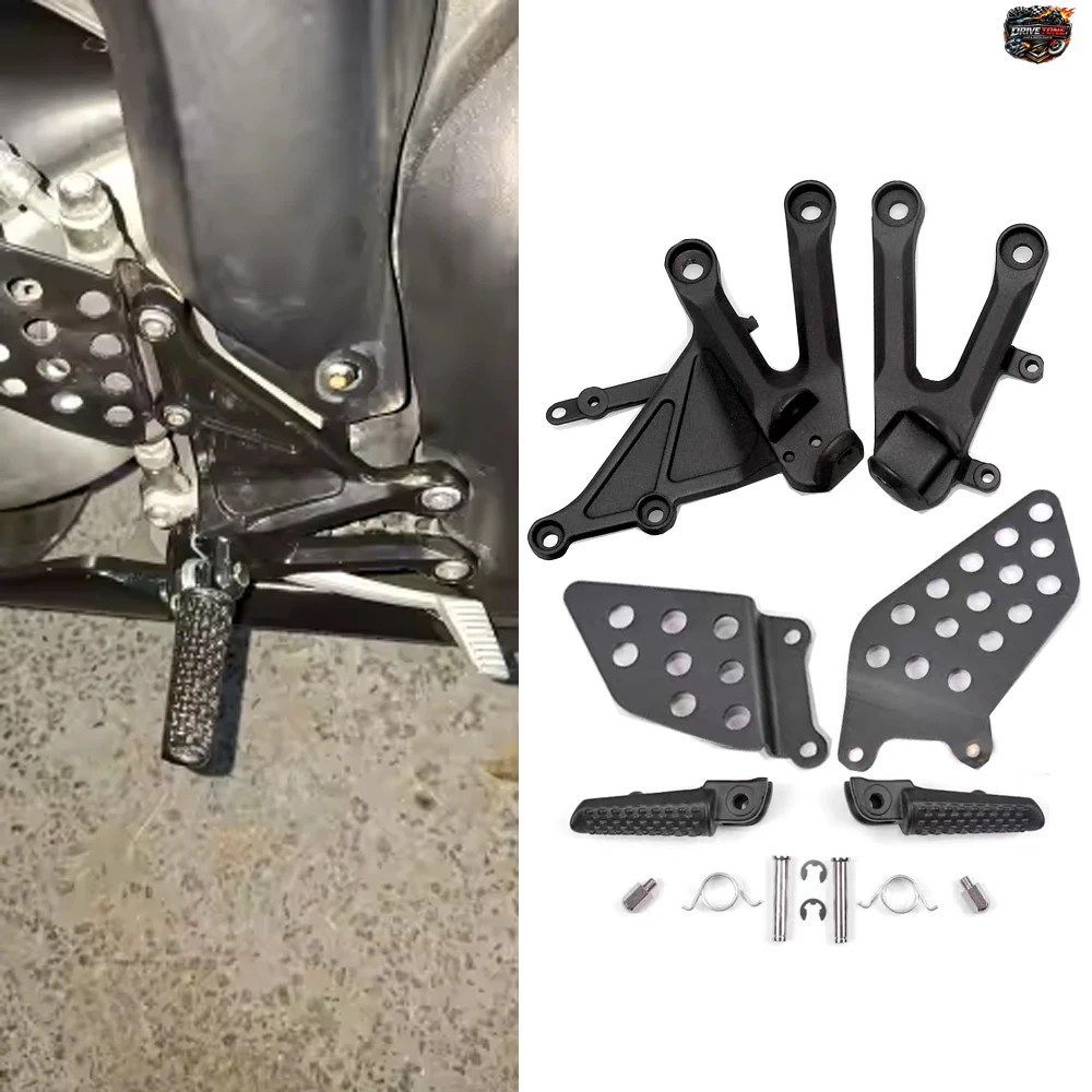 CBR1000RR フロントフットペグブラケットセット ホンダ CBR1000 RR 2004 - 07 R アクセサリー モトフットペグ 新品