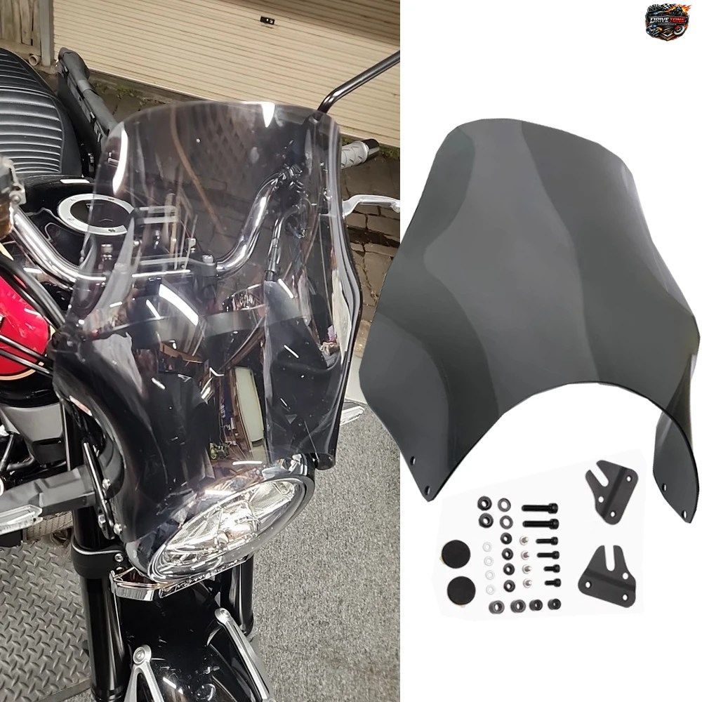 カワサキ W800 Z900 RS SE 2018-2023 2024 用 Z650RS ウインドスクリーン Z900RS ウインドシールドカバー プロテクター スポイラー スクリ