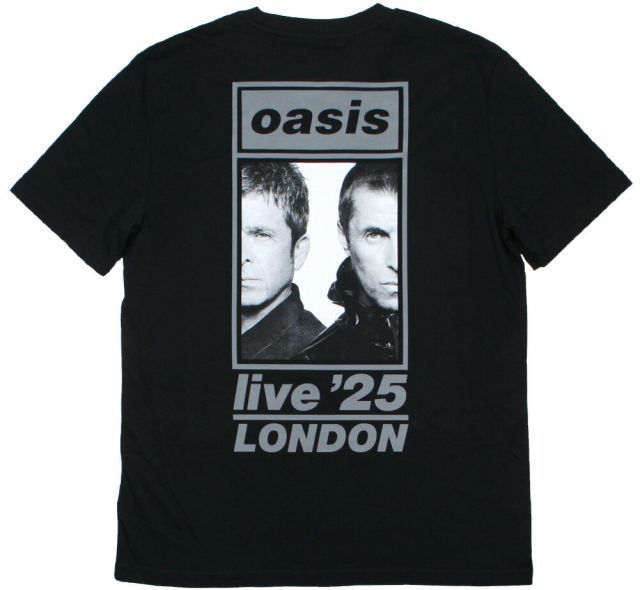 oasis live 25 Tシャツ Lサイズ 黒 Oasis / Live '25 London Tee (Black) - オアシス Tシャツ - メルカリ