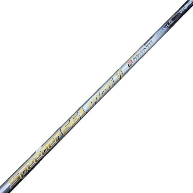 【中古】 ピンスリーブ付き(G400系) フジクラフェアウェイウッド用 シャフト Speeder 661 EVOLUTION VI (フレックスS)Bランク ゴルフクラブ