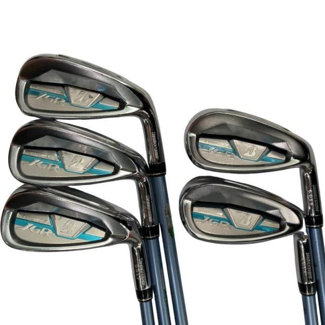 【中古】 ブリヂストン TOUR B JGR(ブルー) 5S レディース アイアンセット IR Air Speeder L(アイアン) (フレックスA) レディース 女性用 右利き 右用 Cランク ゴルフクラブ