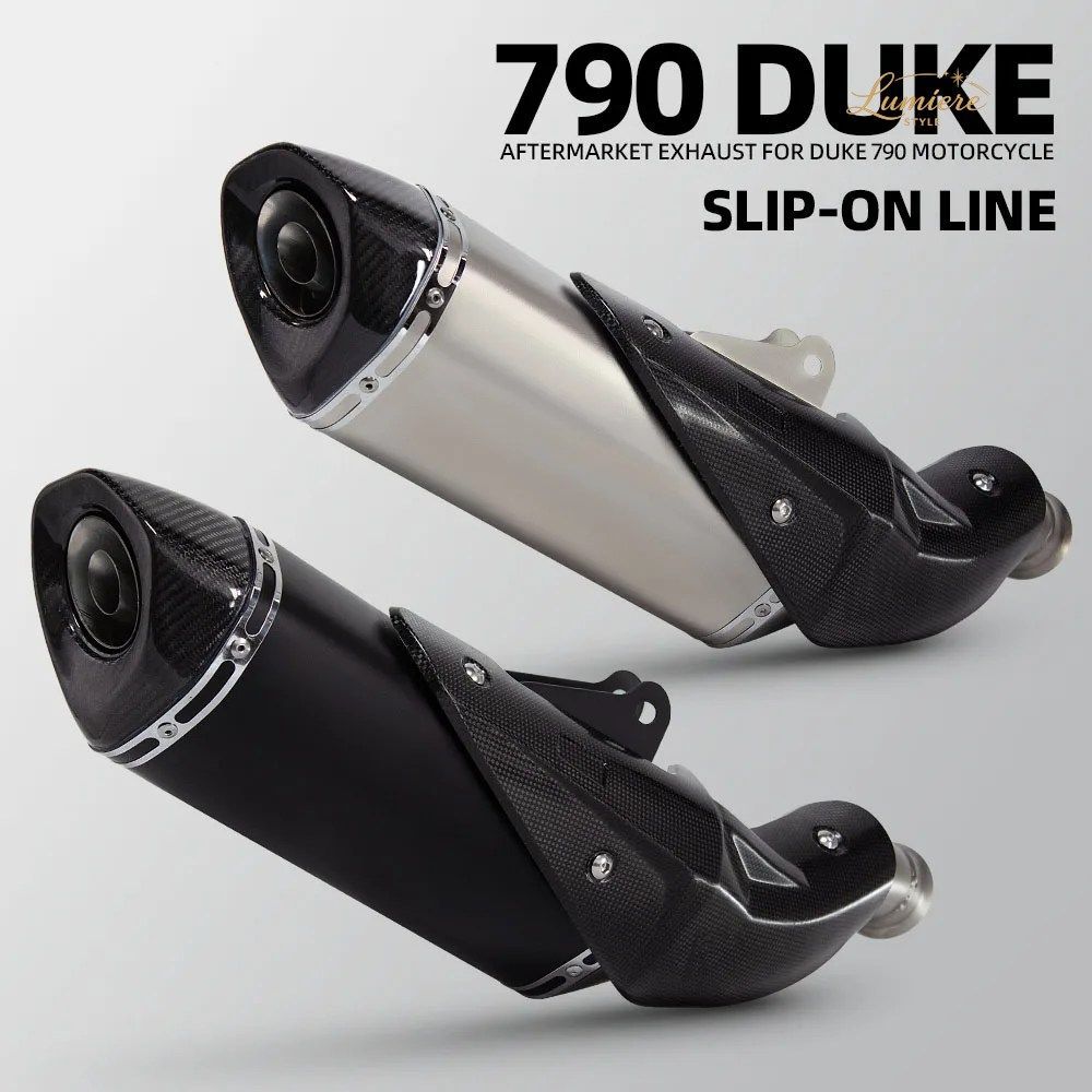 DUKE890 エキゾーストマフラー 800NK NK800 DUKE790 790/890 DUKE R/GP オートバイ スリップオンラインエキゾーストキット スーパーストリ