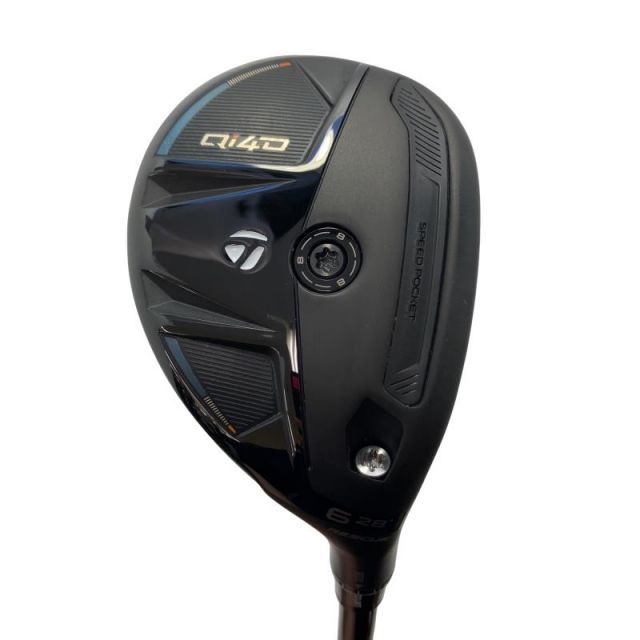 中古】 テーラーメイド Qi4D U6 ユーティリティ UT REAX 75(Qi4D UT