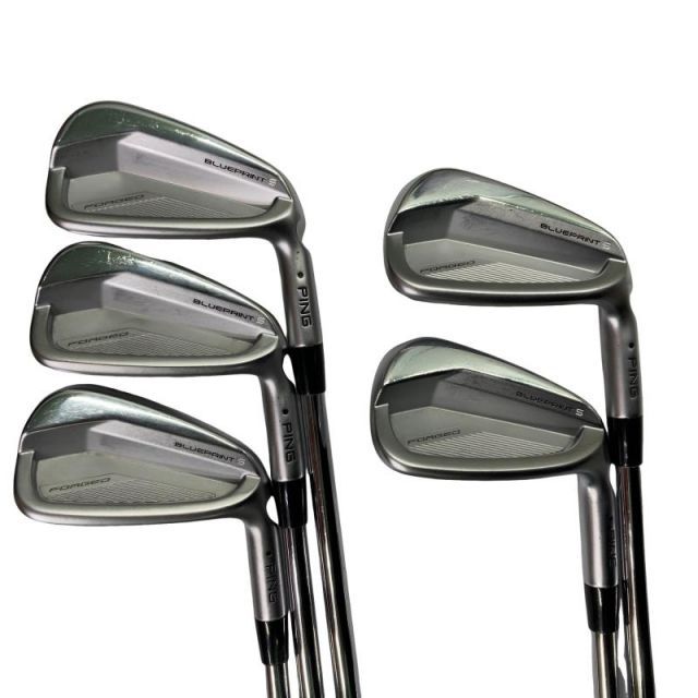 【中古】 ピン BLUEPRINT S 5S アイアンセット IR Dynamic Gold EX TOUR ISSUE (フレックスS) メンズ 男性用 右利き 右用 Cランク ゴルフクラブ
