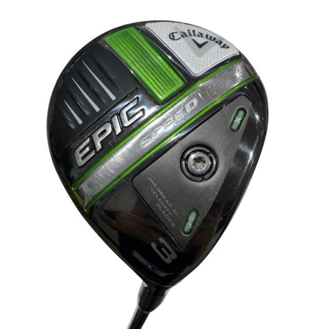 【中古】 キャロウェイ EPIC SPEED 3W フェアウェイウッド FW 純正特注シャフト (フレックスX) メンズ 男性用 右利き 右用 Cランク ゴルフクラブ
