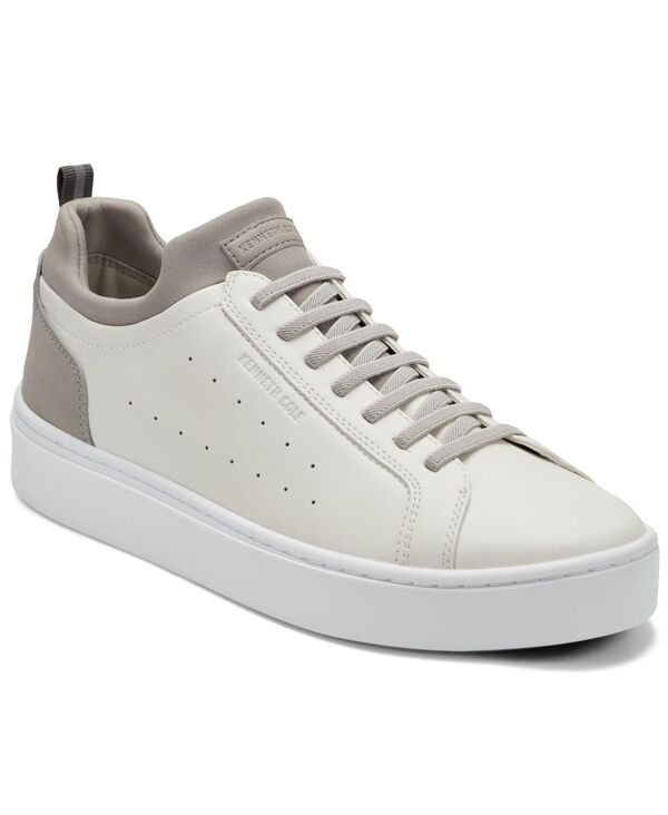 ケネスコール メンズ シューズ スニーカー Kenneth Cole New York Mens Nevel Slip On Sneakers White ホワイト