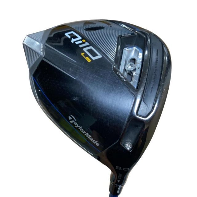 【中古】 テーラーメイド Qi10 LS 9° ドライバー DR 純正特注シャフト (フレックスS) メンズ 男性用 右利き 右用 Cランク ゴルフクラブ
