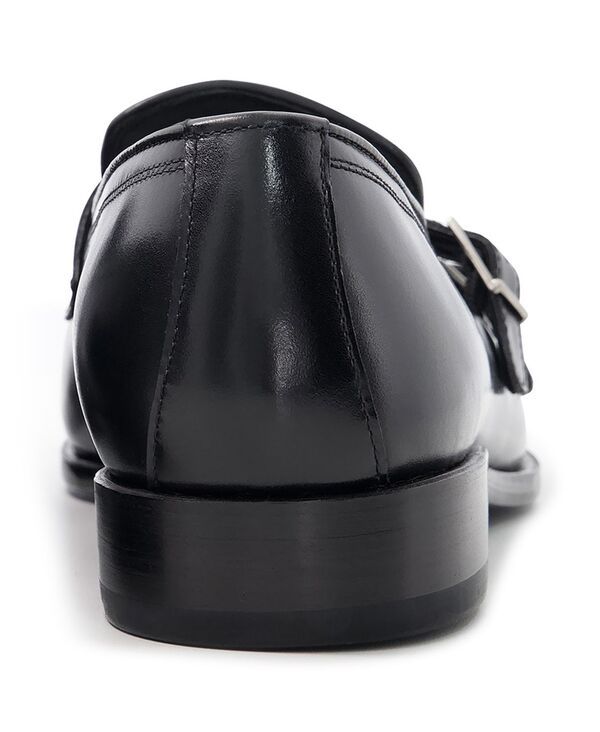 アンソニー ヴィア メンズ シューズ スリッポン・ローファー モンク Anthony Veer Mens Beaumont Double Monk Loafers Black ブラック