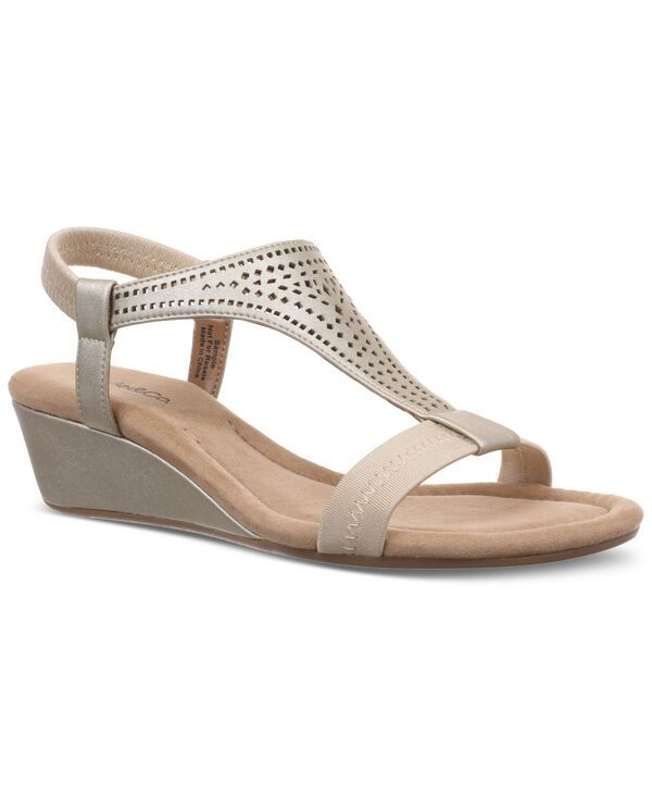 スタイルアンドコー レディース シューズ サンダル Style Co Womenstep N Flex Vacanzaa Wedge Sandals Plantino