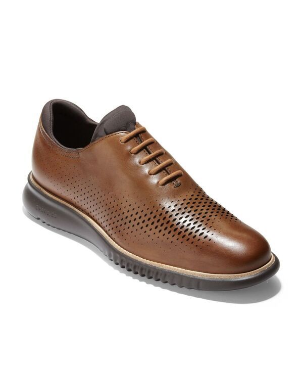 コールハーン メンズ シューズ オックスフォード Cole Haan Mens 2Zerogrand Laser Wing Oxford Shoes British Tan Java タン