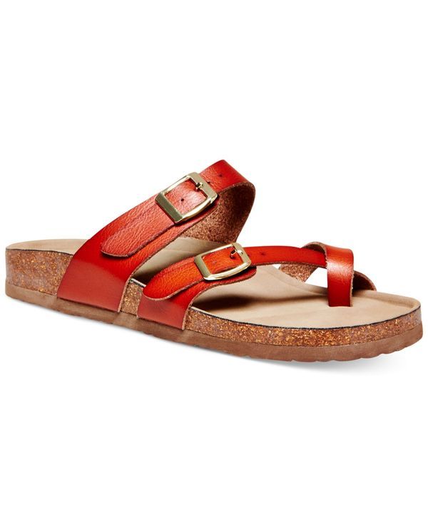 マッデンガール レディース シューズ サンダル Madden Girl Bryceee Footbed Sandals Cognac