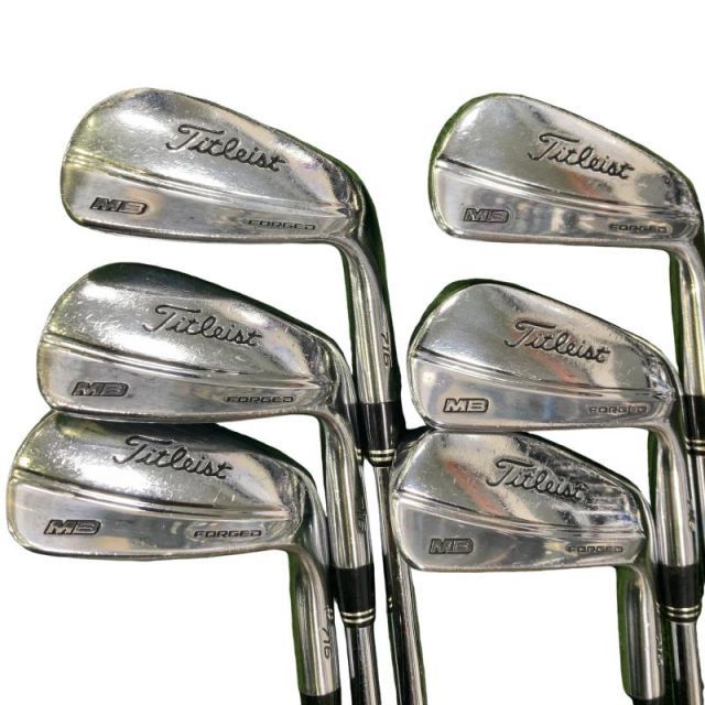 【中古】 タイトリスト Titleist MB 716 6S アイアンセット IR 純正特注シャフト (フレックスS) メンズ 男性用 右利き 右用 Cランク ゴルフクラブ