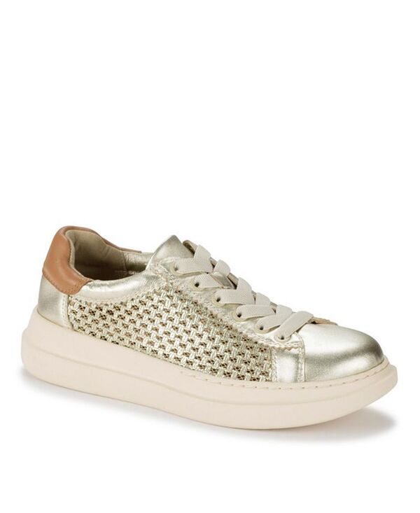 ベアトラップス レディース シューズ スニーカー レース Baretraps Womens Origins Tiara LaceUp Sneakers Champagne Leather シャンパン