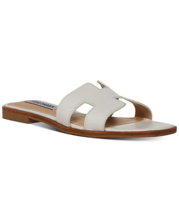 スティーブ マデン レディース シューズ サンダル Steve Madden Womens Hadyn Slide Sandals White ホワイト