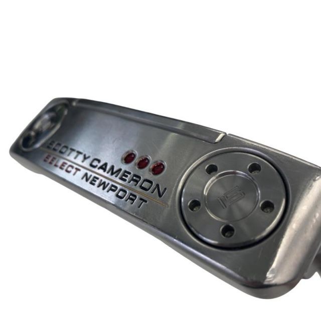 【中古】 タイトリスト SCOTTY CAMERON select NEWPORT(2018) 33インチ パター PT スチール (フレックスその他) メンズ 男性用 右利き 右用 Cランク ゴルフクラブ