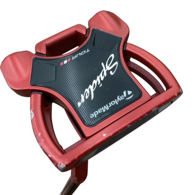 【中古】 テーラーメイド Spider Tour RED 34インチ パター PT スチール (フレックスその他) メンズ 男性用 右利き 右用 Cランク ゴルフクラブ 12,140円