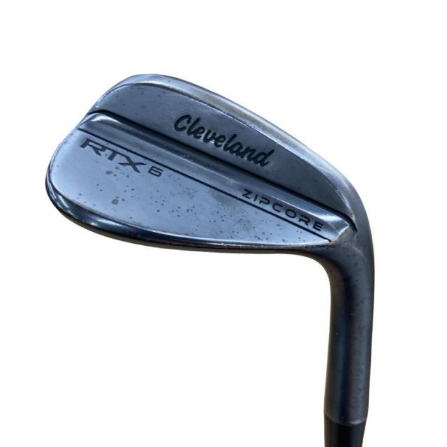 【中古】 クリーブランド Cleveland RTX-6 ZIPCORE ブラックサテン 50°/10° MID ウェッジ WG Dynamic Gold (フレックスS) メンズ 男性用 右利き 右用 Cランク ゴルフクラブ