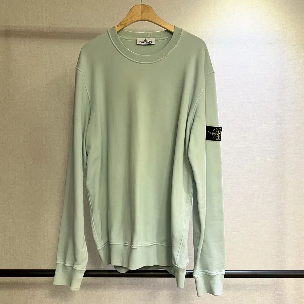 S級/正規品 2XL STONE ISLAND ストーンアイランド ワッペン ロゴ スウェット
