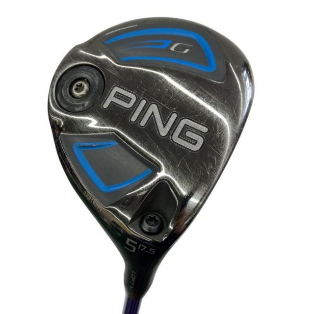 【中古】 ピン G 5W フェアウェイウッド FW ATTAS G7 6 (フレックスS) メンズ 男性用 右利き 右用 Cランク ゴルフクラブ