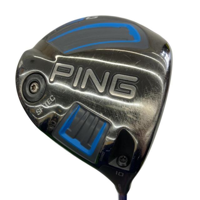 【中古】 ピン G SF TEC 10° ドライバー DR ATTAS G7 6 (フレックスS) メンズ 男性用 右利き 右用 Cランク ゴルフクラブ