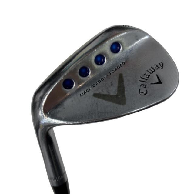【中古】 キャロウェイ MACK DADDY FORGED ミルキークロム 52°/10° レフティ ウェッジ WG NS PRO 950GH (フレックスS) メンズ 男性用 左利き レフティ 左用 Dランク ゴルフクラブ