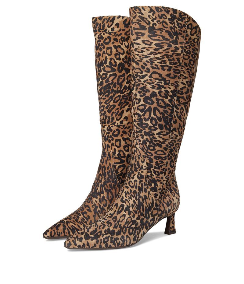 ナチュライザー レディース シューズ ブーツ・レインブーツ Naturalizer Deesha Wide Calf Knee High Boot Leopard Print S アニマル