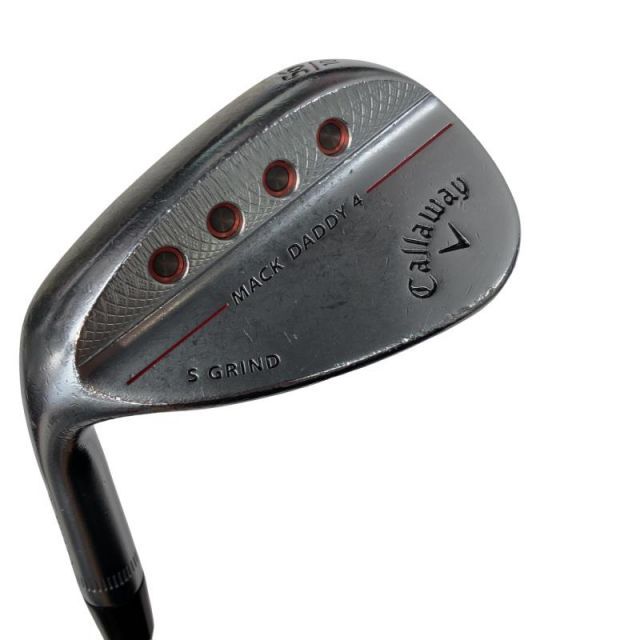 【中古】 キャロウェイ MACK DADDY 4 クロムメッキ 56°/10°S レフティ USA ウェッジ WG Dynamic Gold TOUR ISSUE 115(レッド) (フレックスS) メンズ 男性用 左利き レフティ 左用 Dランク ゴルフクラ