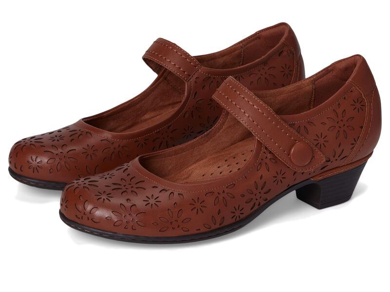 コブ ヒル レディース シューズ ヒール Cobb Hill Alesia Cognac Leather