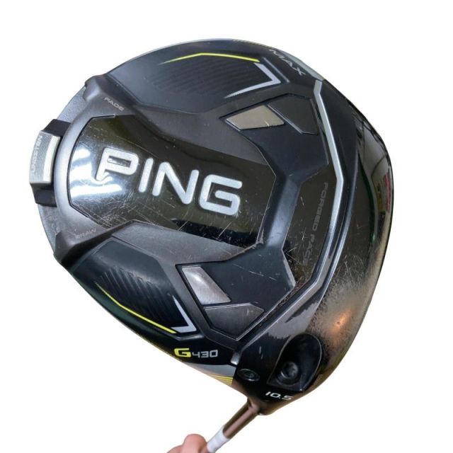 【中古】 ピン G430 MAX 10.5° ドライバー DR ALTA J CB BLACK(DR) (フレックスSR) メンズ 男性用 右利き 右用 Cランク ゴルフクラブ