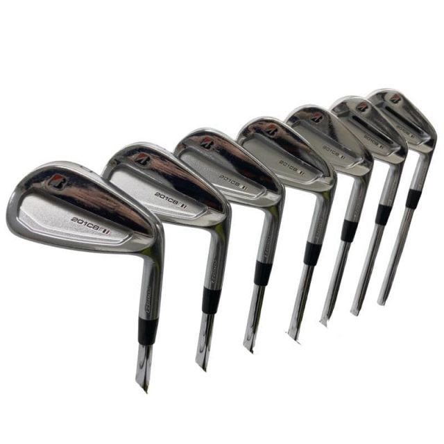 【中古】 ブリヂストン TOUR B 201CB 7S アイアンセット IR NS PRO MODUS3 TOUR120 (フレックスS) メンズ 男性用 右利き 右用 Dランク ゴルフクラブ