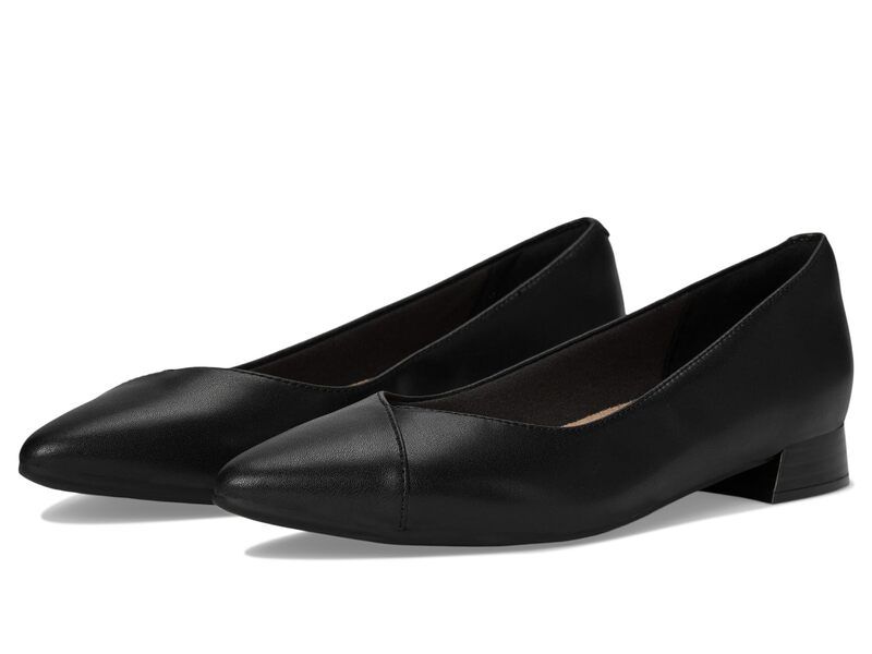 クラークス レディース シューズ サンダル Clarks Natalyn Wish Black Leather ブラック